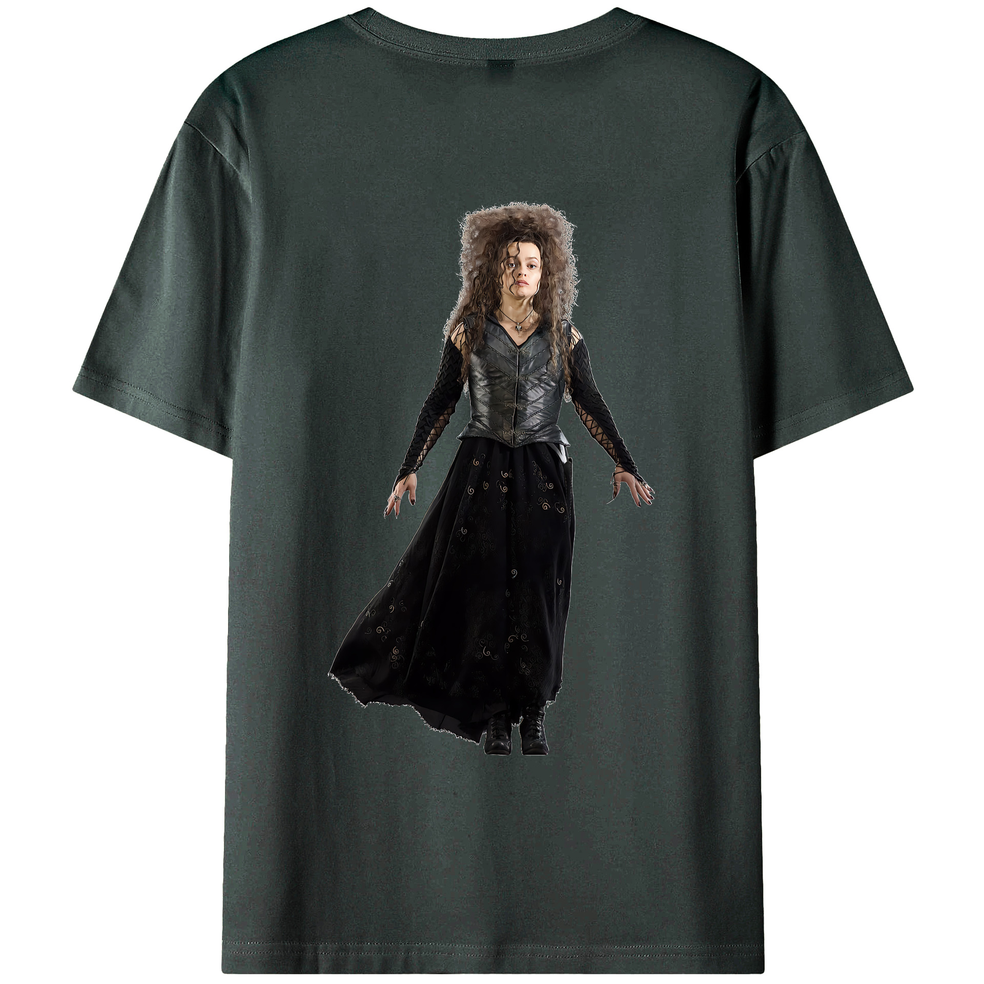 （画像用） Harry Potter ハリー・ポッターシリーズ 綿100％ メンズ半袖Tシャツ（バックプリント） 通気性